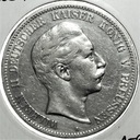 Niemcy 5 marek 1902 Prusy SREBRO