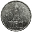Niemcy 5 Marek Mark 1935 Wieża Kościół SREBRO