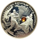 10 zł złotych 2002 Korea-Japonia BURSZTYN SREBRO