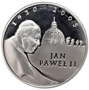 10 zł złotych 2005 Jan Paweł II SREBRO