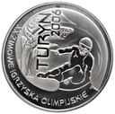 10 zł złotych 2006 Turyn Snowboard