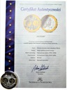 Wspólna Waluta Euro Włochy, SREBRO Ag999, 18g 40mm