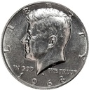 USA 1/2 Dolara Half Dollar 1968 Kennedy SREBRO