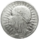 10 zł złotych 1932 Głowa kobiety Polonia SREBRO