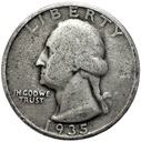 USA 1/4 Dolara 1935