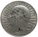 10 zł złotych 1933 Głowa kobiety Polonia SREBRO