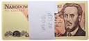 Paczka 100 szt. x 100 zł złotych WARYŃSKI ser. MH