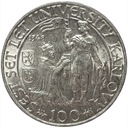 Czechosłowacja 100 koron 1948 Uniwersytet Karola