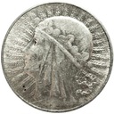 5 zł złotych 1933 Głowa kobiety Polonia SREBRO