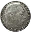 Niemcy 2 marki 1938 Hindenburg SREBRO
