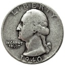 USA 1/4 Dolara 1940