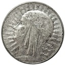 5 zł złotych 1934 Głowa kobiety Polonia SREBRO