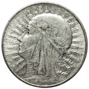 5 zł złotych 1932 Głowa kobiety Polonia SREBRO