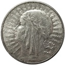 10 zł złotych 1932 Głowa kobiety Polonia SREBRO