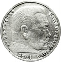 Niemcy 5 Marek 1935 Hindenburg SREBRO