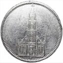 Niemcy 5 Marek Mark 1935 Wieża Kościół SREBRO