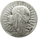 5 zł złotych 1933 Głowa kobiety Polonia SREBRO