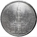 Niemcy 5 Marek Mark 1934 Wieża Kościół SREBRO