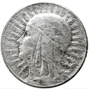 5 zł złotych 1934 Głowa kobiety Polonia SREBRO