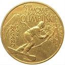 2 zł złote 1998 Nagano Zimowe Igrzyska Olimpijskie