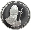 Kongo 10 Franków 2000 Jan Paweł II
