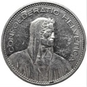 Szwajcaria 5 franków 1986 SREBRO