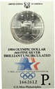 USA 1 dolar 1984 Los Angeles SREBRO