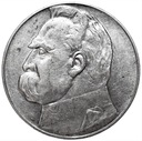 10 zł złotych 1937 Józef Piłsudski SREBRO