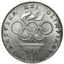 200 zł złotych 1976 XXI Olimpiada SREBRO