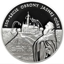 20 zł złotych 2005 Jasna Góra 350-l Obrony