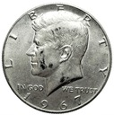 USA 1/2 Dolara Half Dollar 1967 Kennedy SREBRO