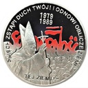 10 zł złotych 2009 Solidarność Jan Paweł II