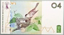 Banknot Pokrzewka czarnołbista PTASZKI 2004 (2)