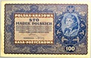1919 100 Sto Marek Polskich IJ Serja O