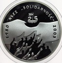 10 zł złotych 2005 NSZZ Solidarność