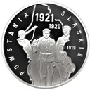 10 zł złotych 2011 Powstania Śląskie