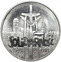 100000 zł złotych 1990 Solidarność TYP A SREBRO