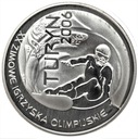 10 zł złotych 2006 Turyn Snowboard