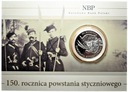 10 zł złotych 2013 Powstanie Styczniowe