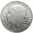 10 zł złotych 1932 Głowa kobiety Polonia SREBRO