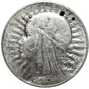 5 zł złotych 1933 Głowa kobiety Polonia SREBRO