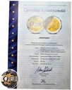 Wspólna Waluta Euro Hiszpania, SREBRO Ag999, 40mm