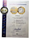 Wspólna Waluta Euro Słowacja, SREBRO Ag999, 40mm