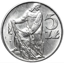 5 zł pięć złotych z Rybakiem 1973 Rybak