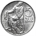 5 zł pięć złotych z Rybakiem 1974 Rybak