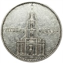 Niemcy 2 Marki 1934 A z datą, data. Wieża Kościół