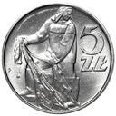 5 zł pięć złotych z Rybakiem 1974 Rybak