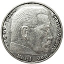 Niemcy 2 marki 1937 Hindenburg SREBRO