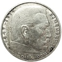 Niemcy 2 marki 1937 Hindenburg SREBRO