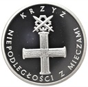 Krzyż Niepodległości Z Mieczami Ag925